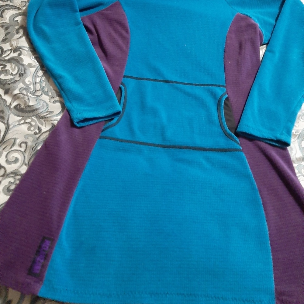 Melanzana microgrid dress size M